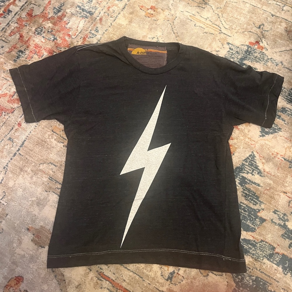 AVIATOR NATION LIGHTNING BOLT SHIRT